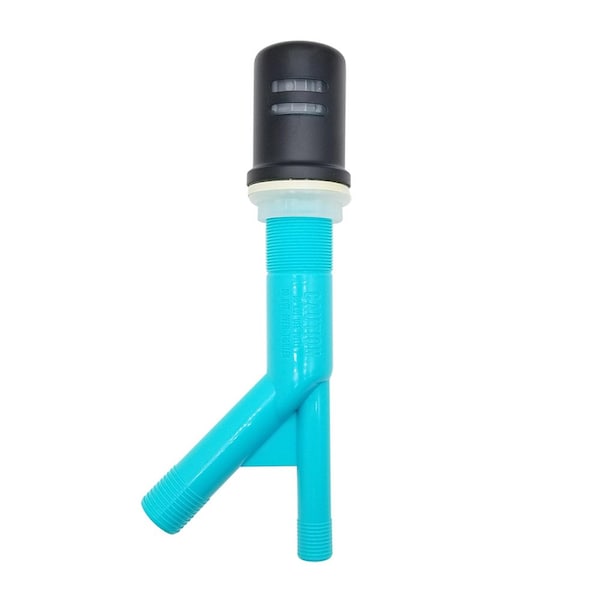 Thrifco Plumbing 5/8 Inch x 7/8 Inch Dishwasher Air Gap Body with Flanged / Skir 4405841 - main